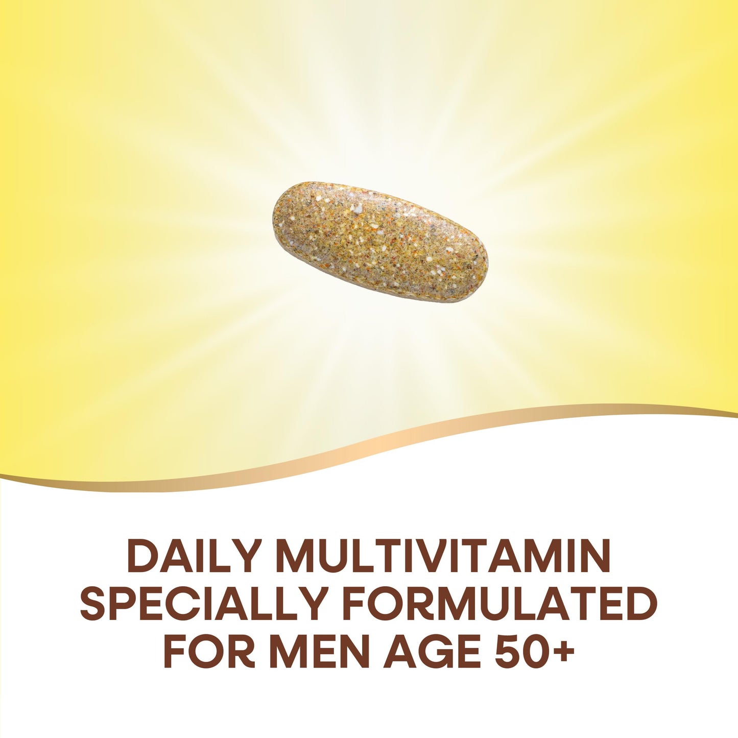 Nature's Way Alive! Men’s 50+ Daily Ultra Multivitamin, High Potency Formula, Supports Healthy Brain, Eyes & Heart*, with Methylated B12, Gluten-Free, 150 Tablets - Nirvana Guru