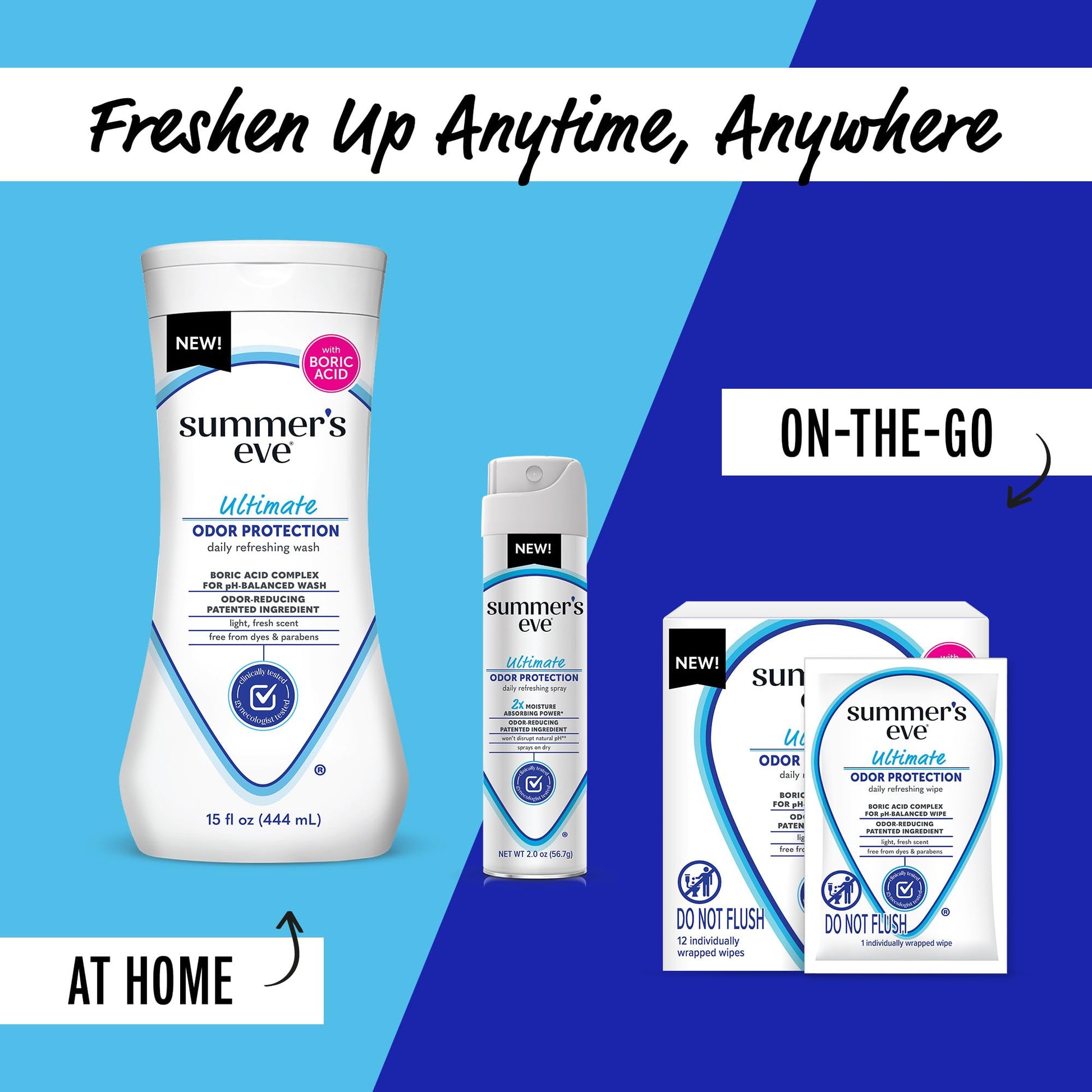 Summer's Eve Blissful Escape Daily Refreshing Feminine Spray, 2 oz Nirvana Guru