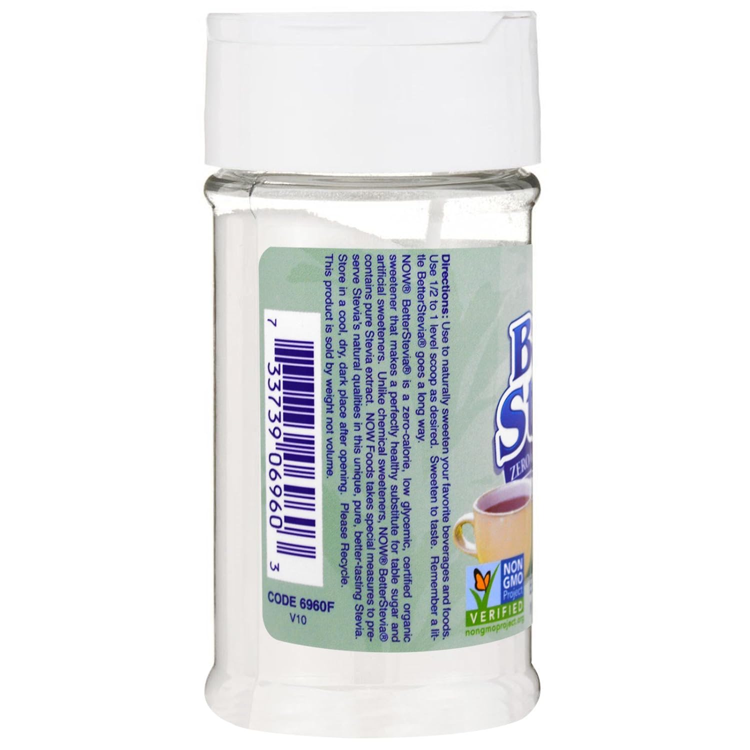 Now Foods Better Stevia Zero Calorie Sweetener Extract Powder, Organic - Nirvana Guru