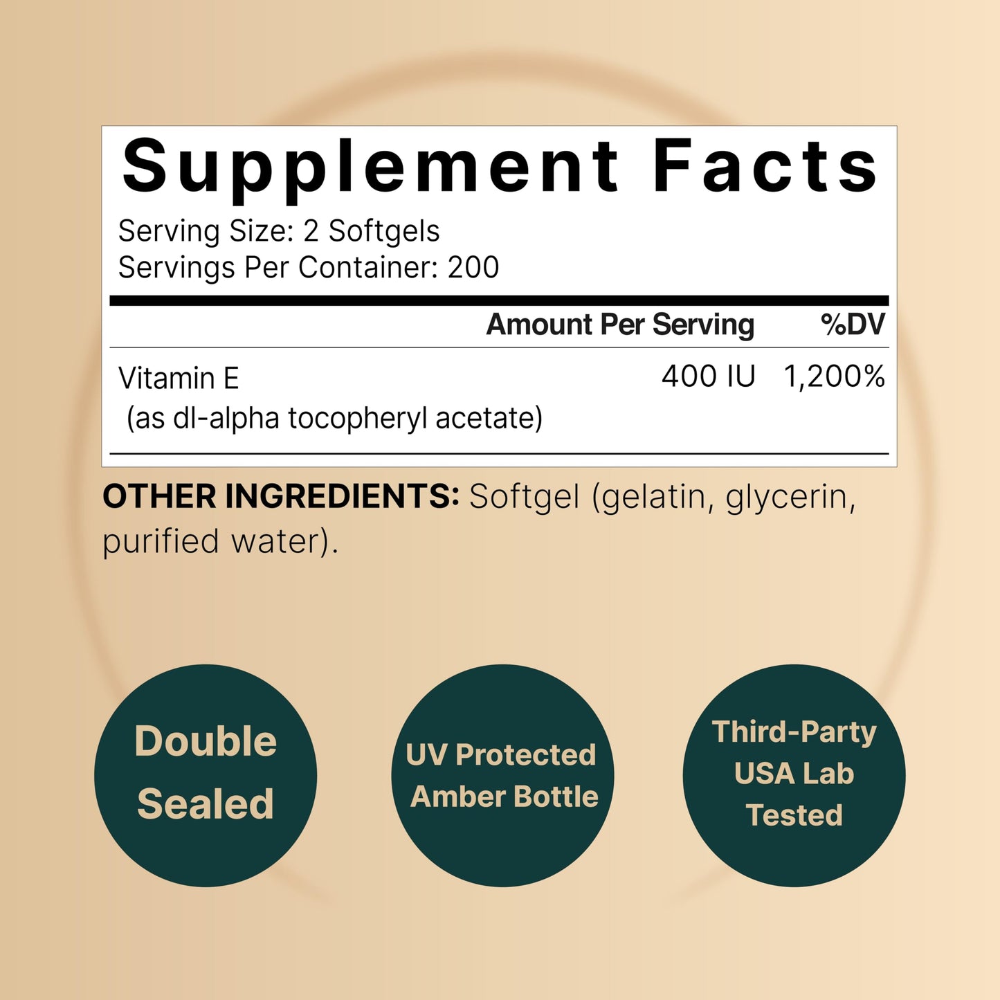 NatureBell Vitamin E Oil Softgels, 1,000 IU Per Serving, 300 Pills | Essential Antioxidant Supplements, Easily Absorbed Form – Supports Skin, Heart, & Immune Health – Non-GMO Nirvana Guru