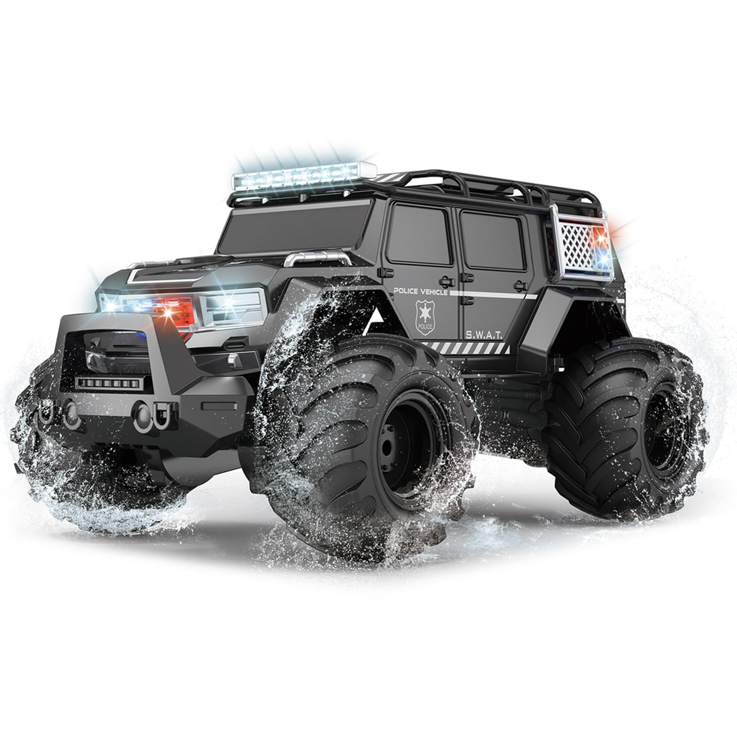 Threeking 1:16 Waterproof Monster Truck Toys RC Cars Amphibious Remote Control Car Trucks 4WD All Terrain Off-Road Pickup Toy for 6 7 8 9 10 11 12 Year Old Boys Girls Kids Gifts Presents Nirvana Guru