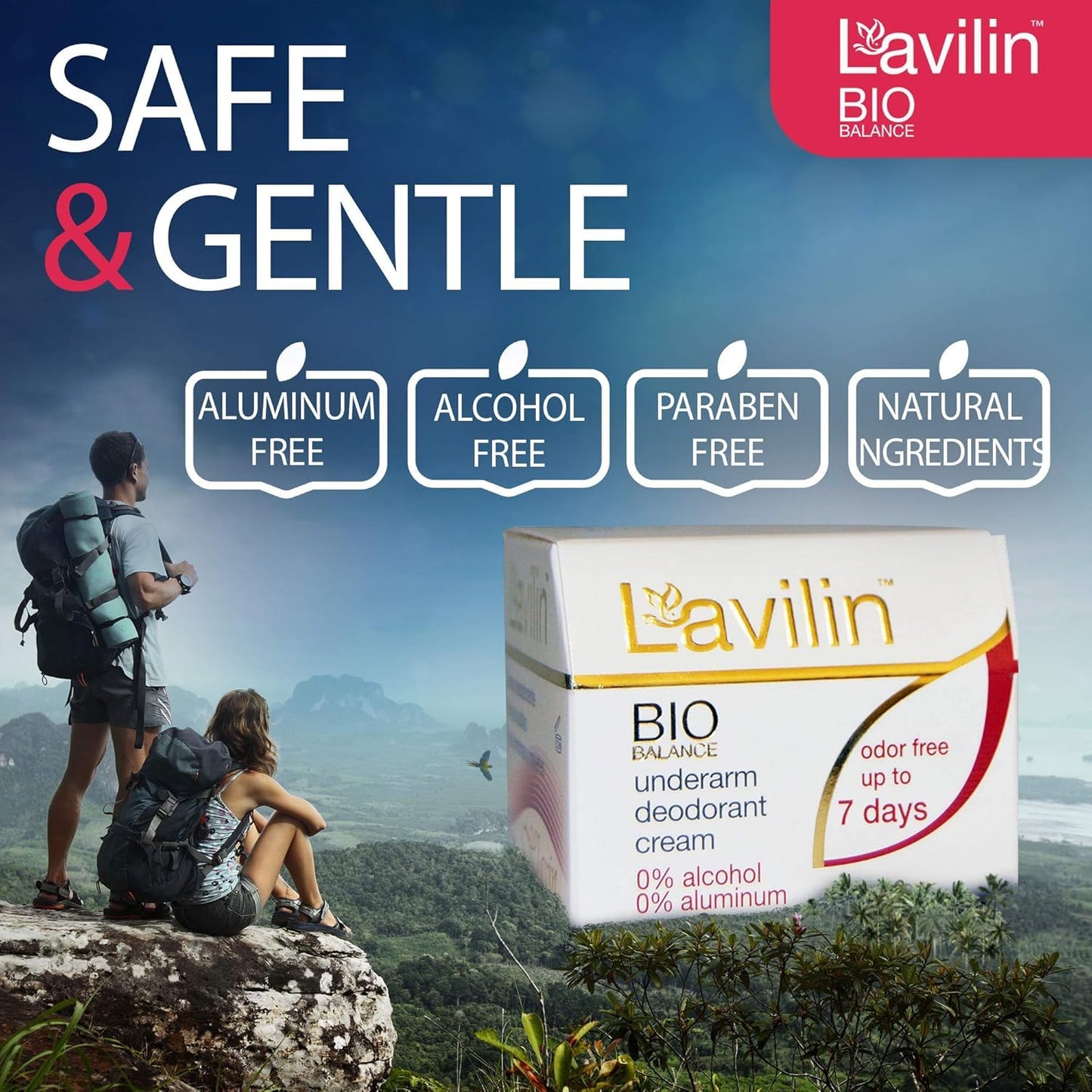 LAVILIN Underarm Deodorant, 0.4409 OZ - Nirvana Guru