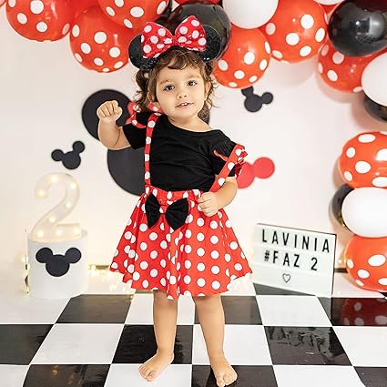 Mouse Ears Headbands, Sequin Mouse Ears for Women Girls Boys, Shiny Bow Headband for Cosplay Costume Party Decorations Hair Accessories (Polka Dots) nirvanaguru