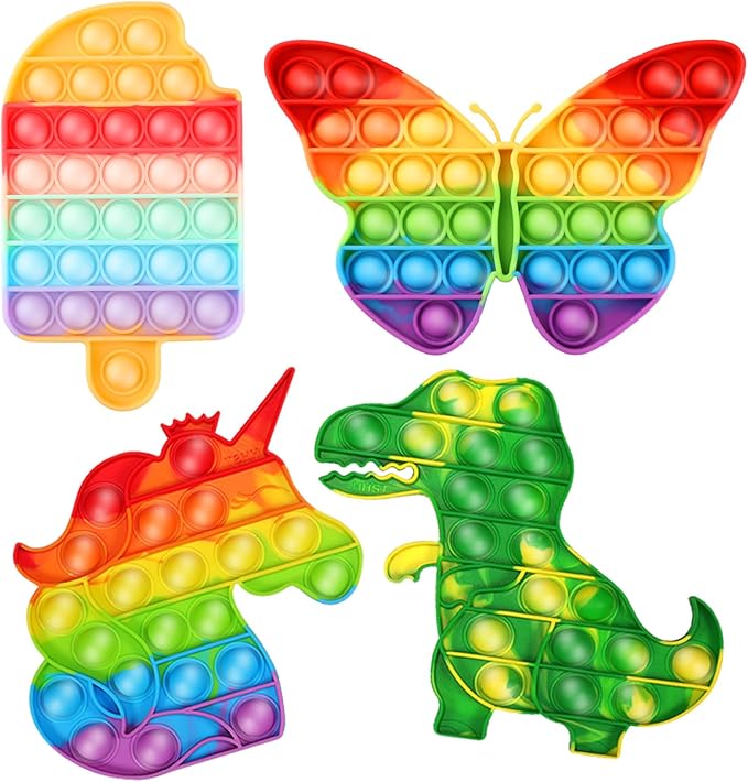 Fidget Toys, 120 Pack Fidgets Set Stocking Stuffers for Kids Party Favors Autism Sensory Toy Bulk Adults Kids Boys Girls Teens Stress Autistic ADHD Anxiety Carnival Treasure Classroom Prizes nirvanaguru