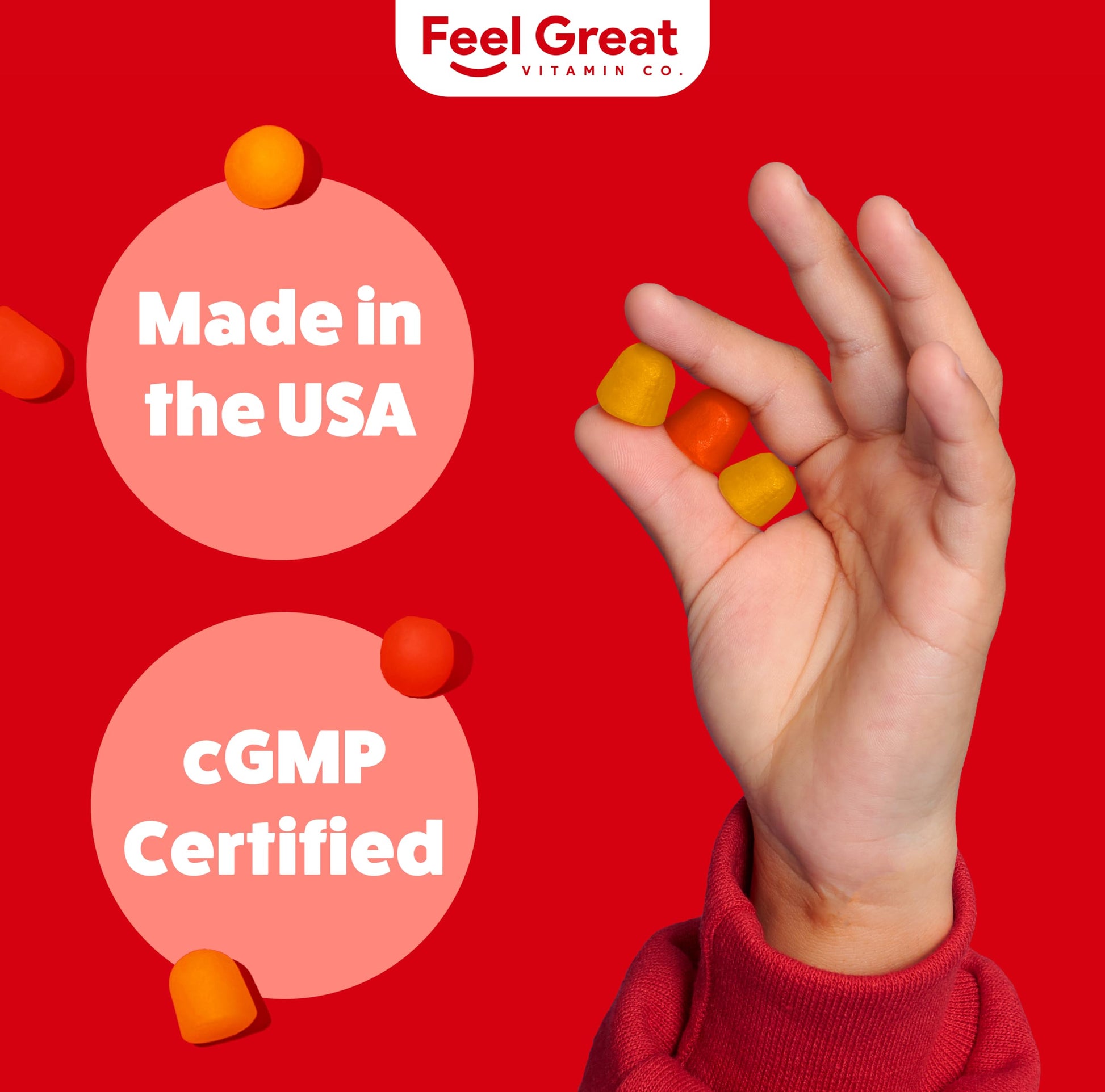 Feel Great Vitamin Co. Complete DHA Gummies for Kids | with Omega 3 6 9 + DHA, Vitamin C | Supports Healthy Brain Function, Vision & Heart Health | Gluten Free, Vegetarian | 60 Gummies Nirvana Guru