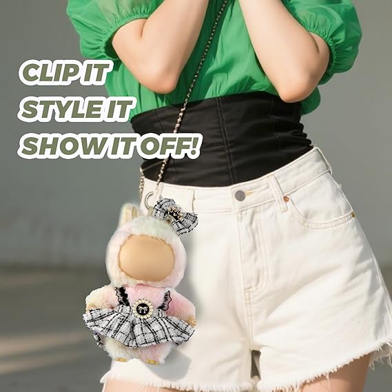 Clothes for LABUBU 17cm Doll (NO Doll),Outfit for LABUBU,Clothes Set for LABUBU Dress Up,Accessories for LABUBU nirvanaguru