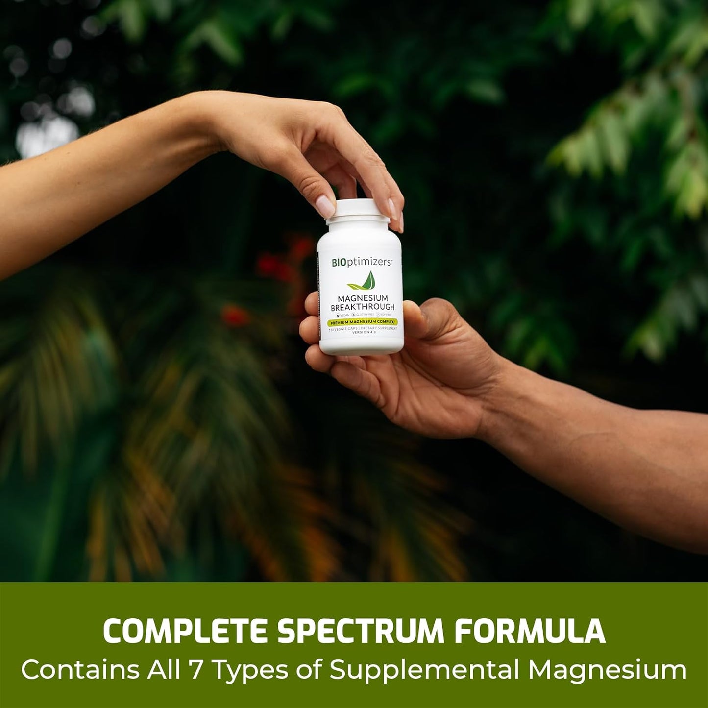 BiOptimizers Magnesium Breakthrough 4.0, (30 Capsules) & Cycle Care, (45 Capsules) - Natural Sleep, Brain, and Menstrual Relief Support Supplement Bundle Nirvana Guru