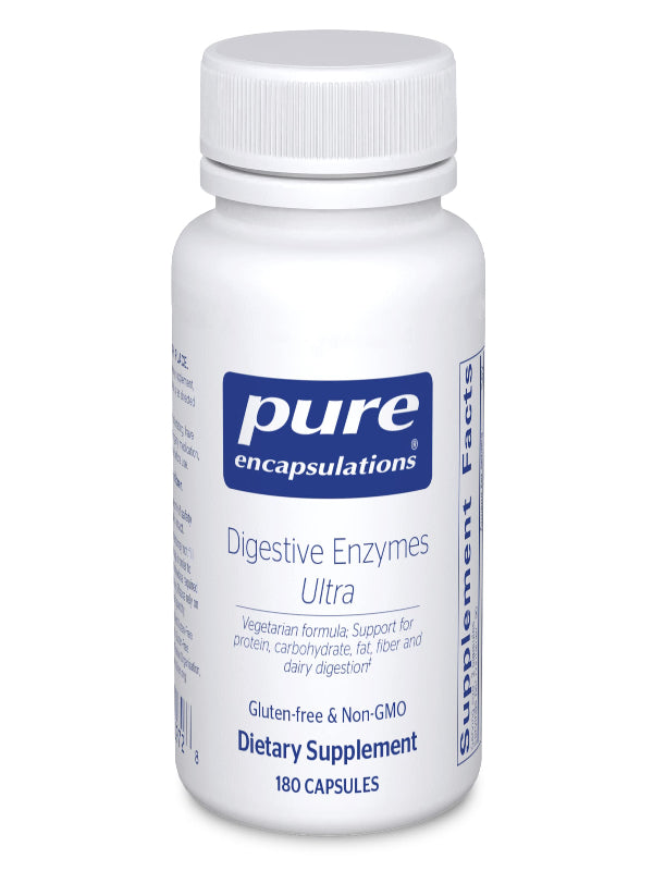 Pure Encapsulations Digestive Enzymes Ultra - Vegetarian Digestive Enzyme Supplement to Support Protein, Carb, Fiber, and Dairy Digestion* - 90 Capsules Nirvana Guru