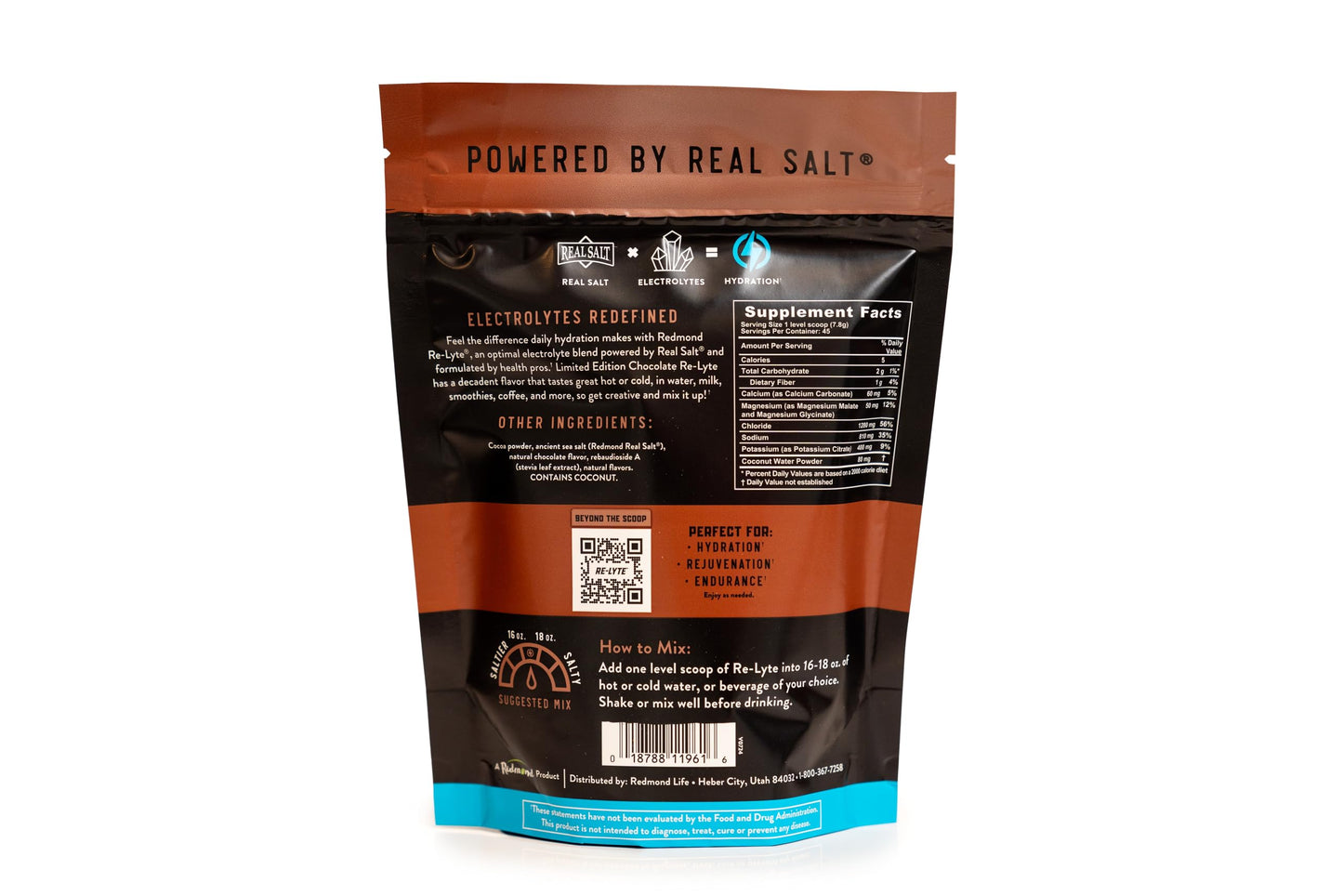 REDMOND Re-Lyte Hydration Electrolyte Powder Mix (Strawberry Lemonade)