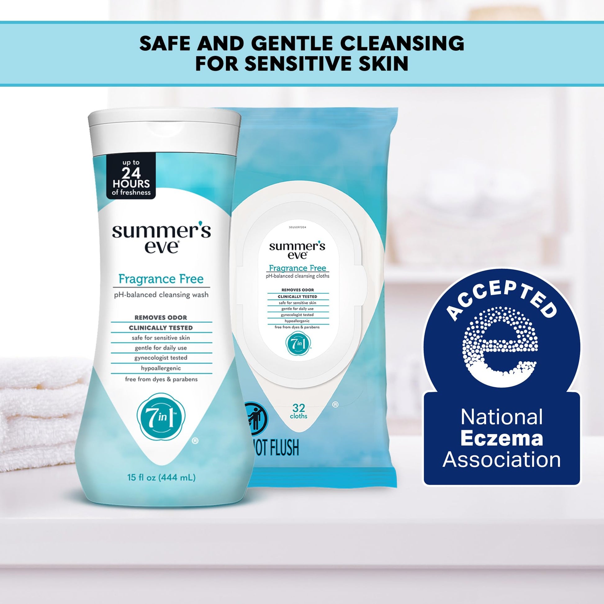 Summer's Eve, Ultimate Odor Control, Feminine Body Wash with Boric Acid, Removes Odor, Feminine Wash with pH Balance, 15 Fl Oz Nirvana Guru