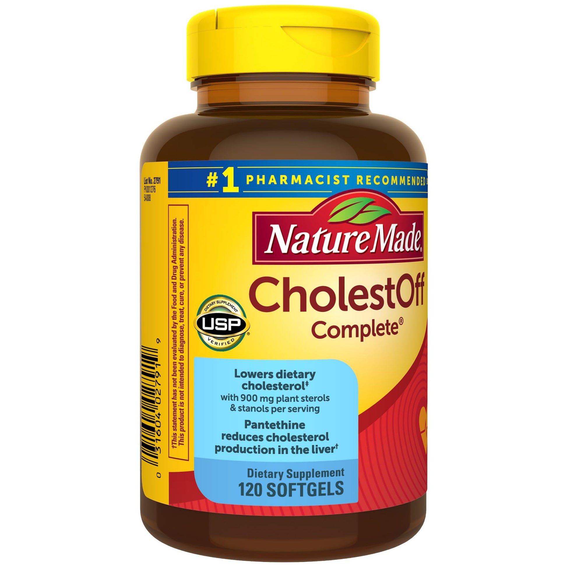Nature Made CholestOff Complete, 120 Softgels, 20 Day Supply - Nirvana Guru