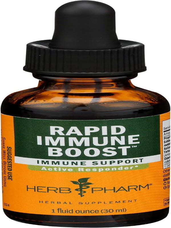 Herb Pharm Rapid Immune Boost Liquid Herbal Formula for Active Immune Support - 1 Ounce - Nirvana Guru