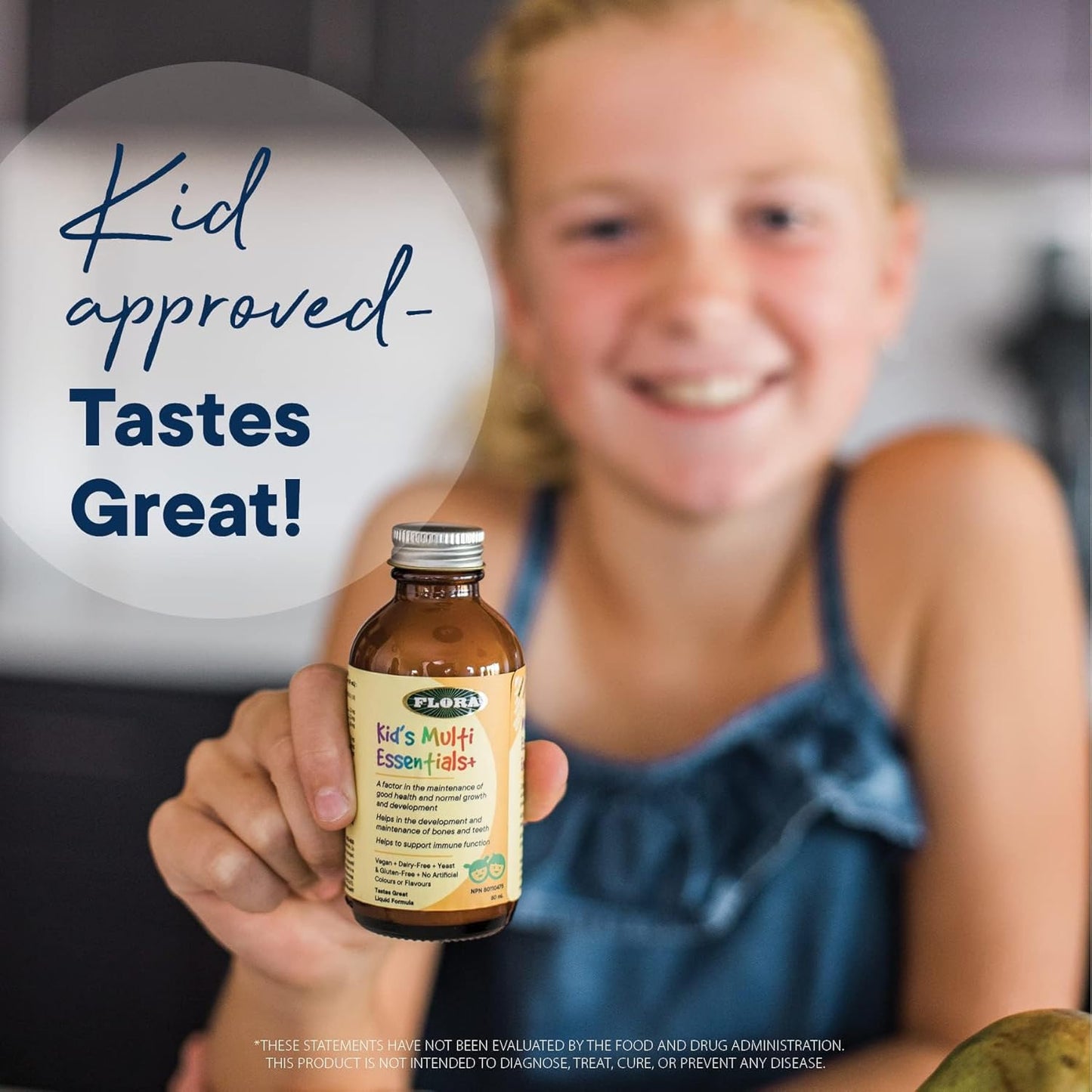 Flora - Kids Multi Essentials+, Liquid Multivitamin Formula, 13 Essential Vitamins & Minerals, 7.6 Fl Oz - Nirvana Guru