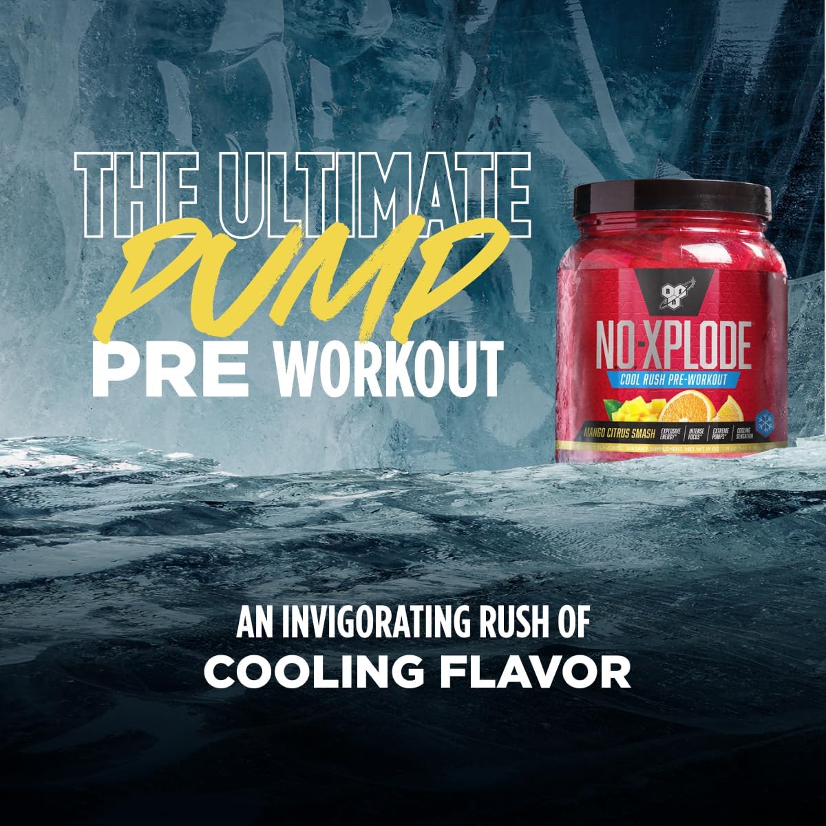 BSN N.O.-XPLODE Pre Workout Powder, Energy Supplement for Men and Women with Creatine and Beta-Alanine, Flavor: Fruit Punch, 30 Servings Nirvana Guru