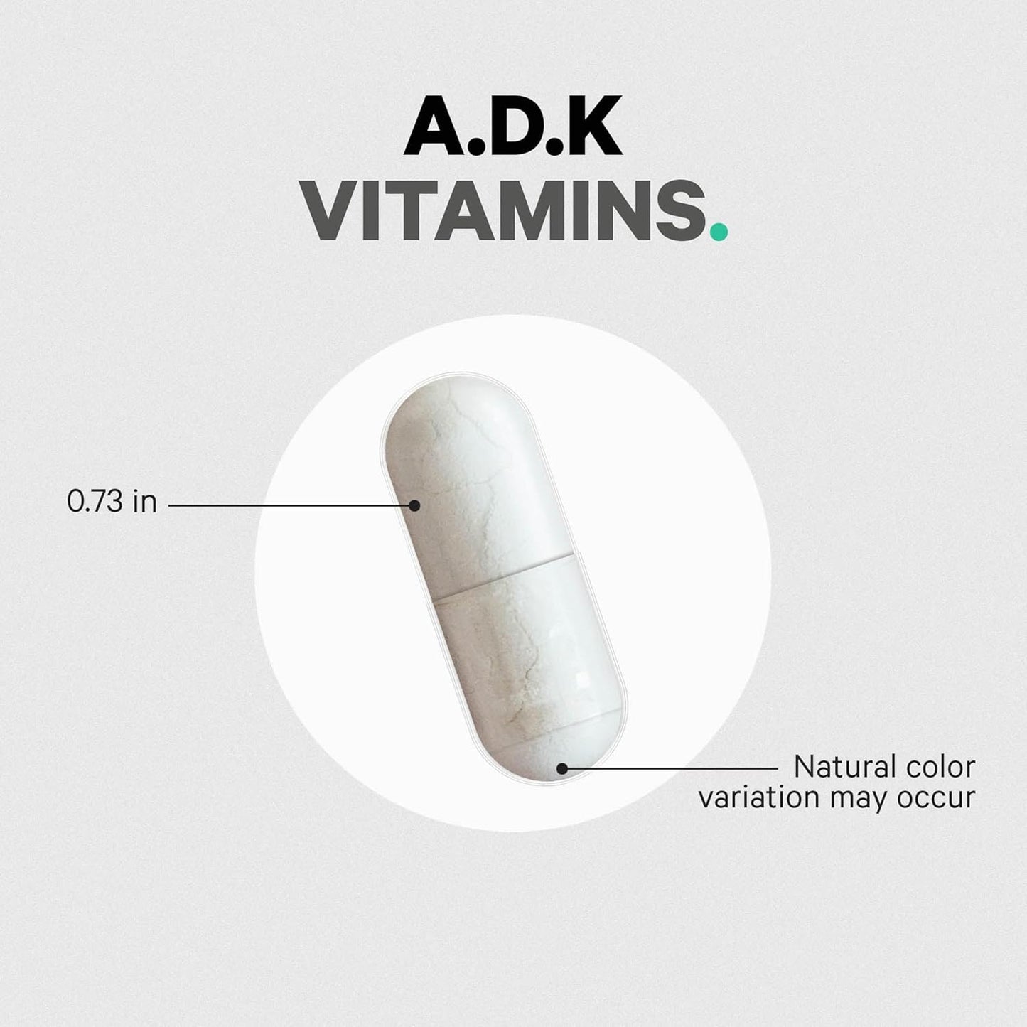Codeage ADK Vitamins Supplement - Essential Vitamin A, D3 5000 IU, K1 & K2 (MK4 & MK7) - 6-Month Supply - 1 Capsule per Serving, Non-GMO, Gluten-Free - 180 Capsules - Nirvana Guru