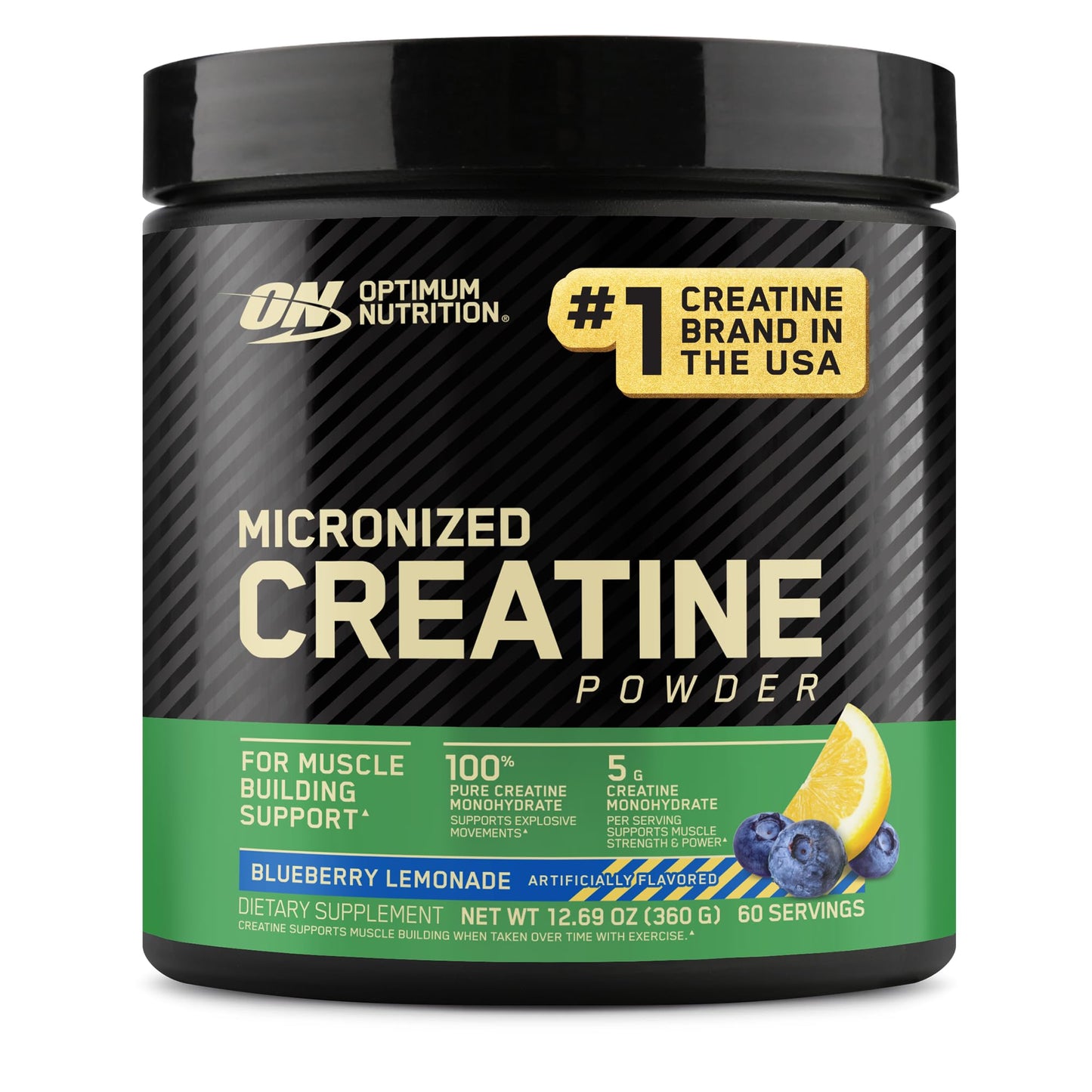 Optimum Nutrition Micronized Creatine Monohydrate Powder, Unflavored, 120 Servings, 600 Grams (Packaging May Vary) Nirvana Guru