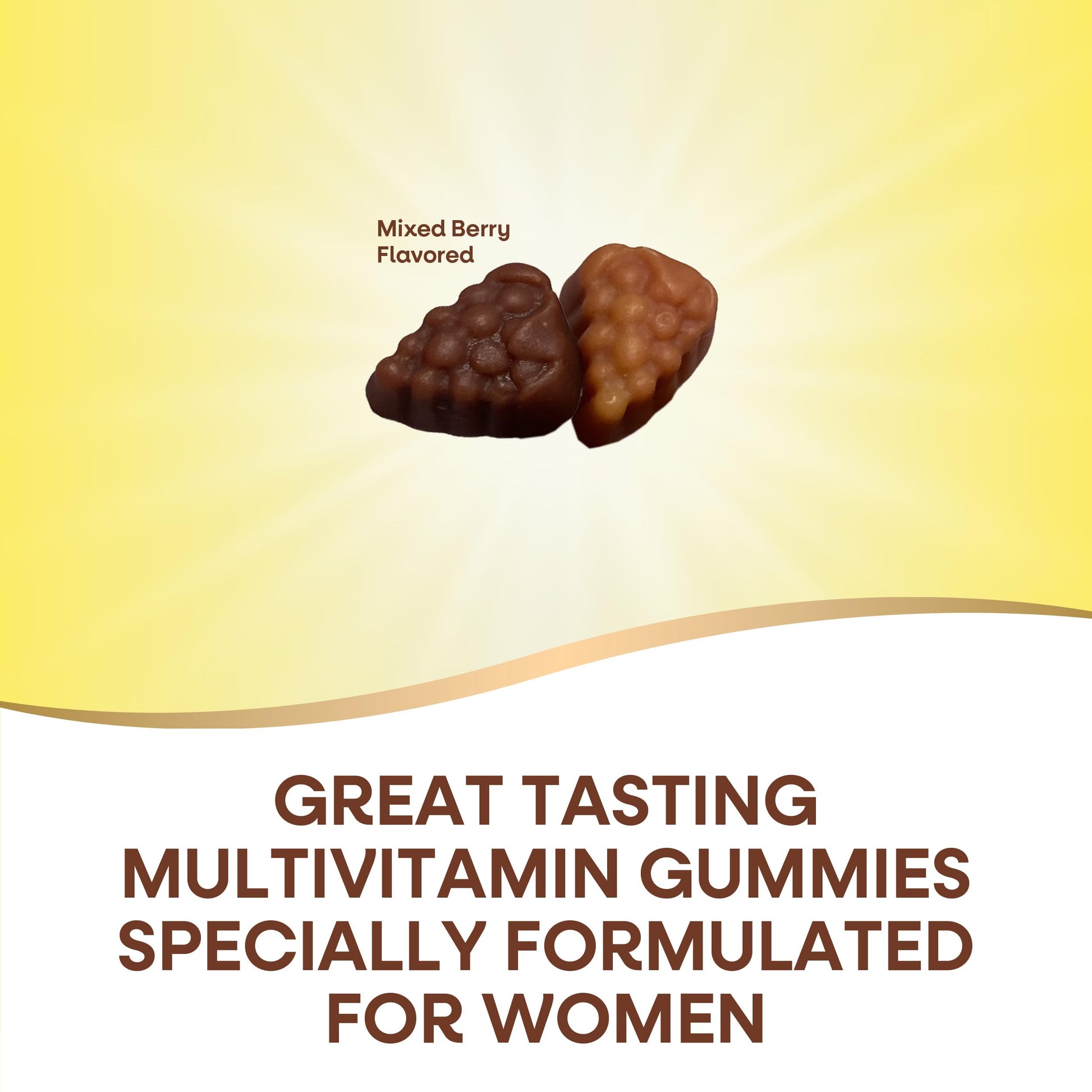 Nature's Way Alive! Women's Daily Gummy Multivitamins, 16 Vitamins & Minerals, Energy Metabolism*, Hair Skin & Nails*, Vegetarian, Mixed Berry Flavored, 150 Gummies (Packaging May Vary) - Nirvana Guru