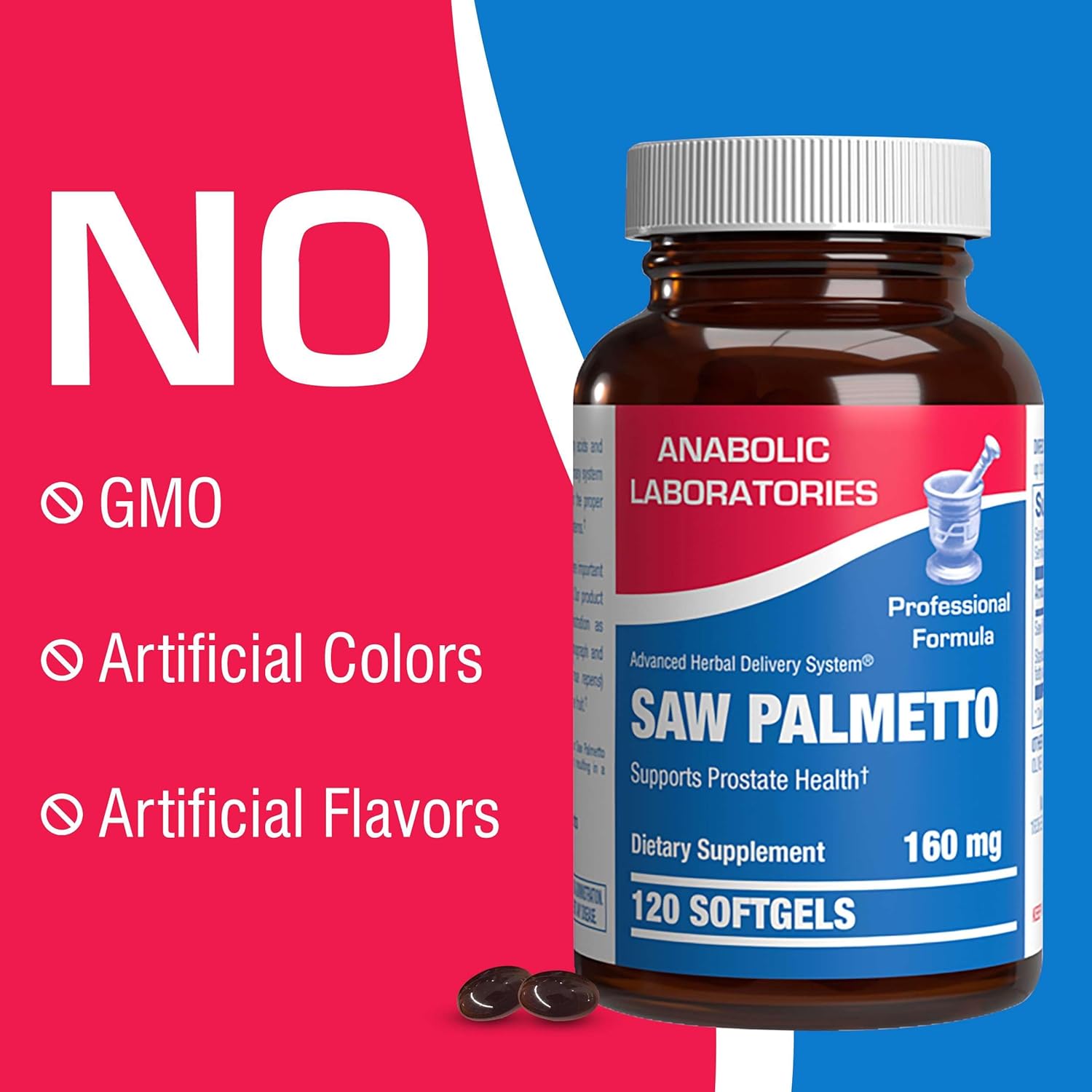 High Absorption Saw Palmetto for Men - Herbal Urinary and Prostate Health Supplement for Men with Saw Palmetto Extract - Non-GMO & Made in The USA in cGMP Facilities - Up to 120 Servings Nirvana Guru