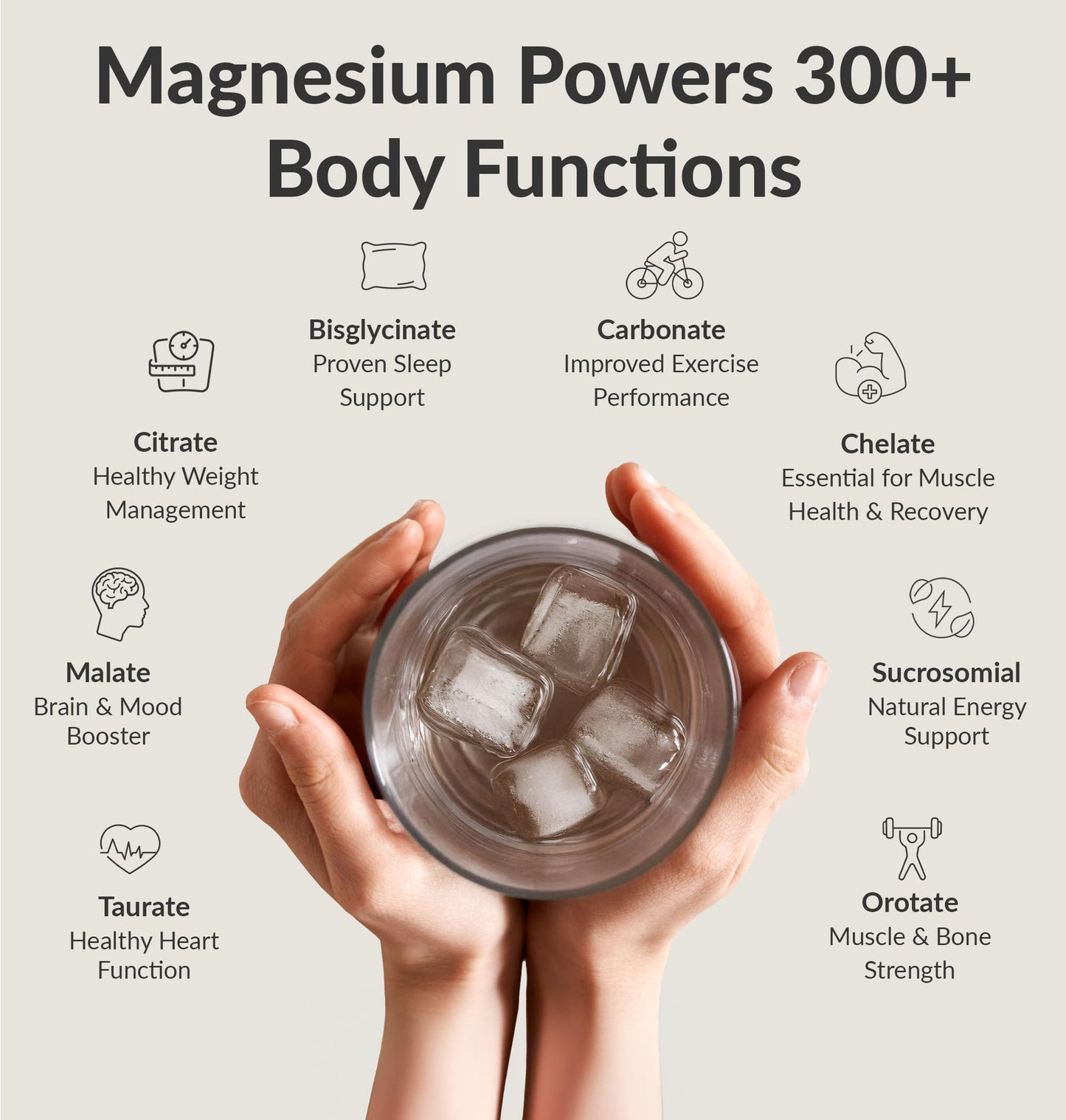 BIOptimizers Magnesium Breakthrough Drink - 8 Forms of Magnesium, Electrolytes, Sleep Health, Stress, Muscle Recovery, Heart Support | Glycinate, Citrate, Malate- Raspberry Lemon Nirvana Guru
