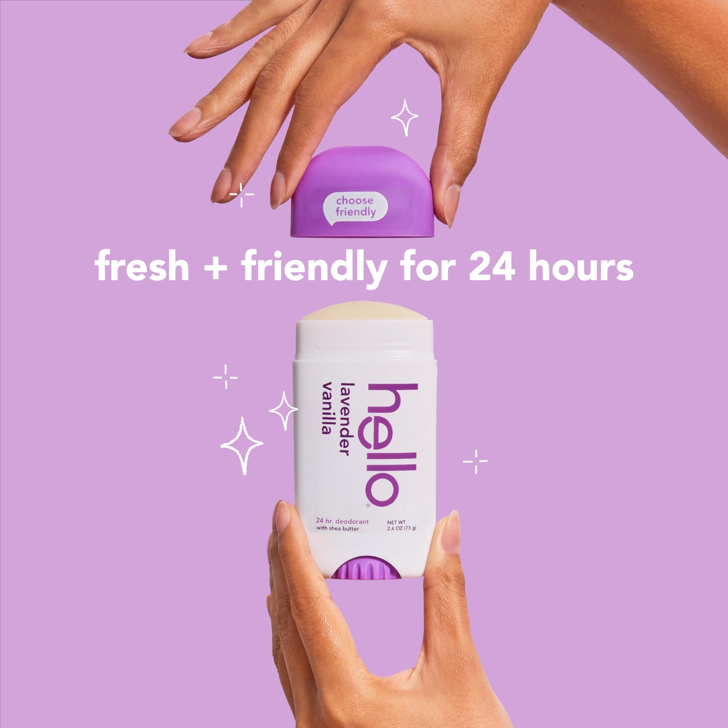 hello Sweet Coconut Deodorant With Shea Butter for Women + Men, Aluminum Free, Baking Soda Free, Parabens Free, 24 Hour Odor Protection, 2.6 Ounce, 2 Pack Nirvana Guru