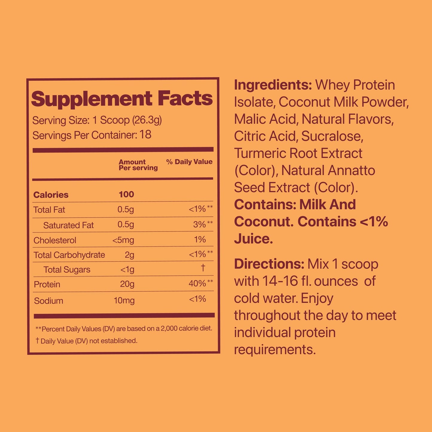 Clear Whey Isolate Protein Powder, Frosty Lemonade, 20g Complete Protein per Serving, No Added Sugar, Grass-Fed, 21 Servings Nirvana Guru