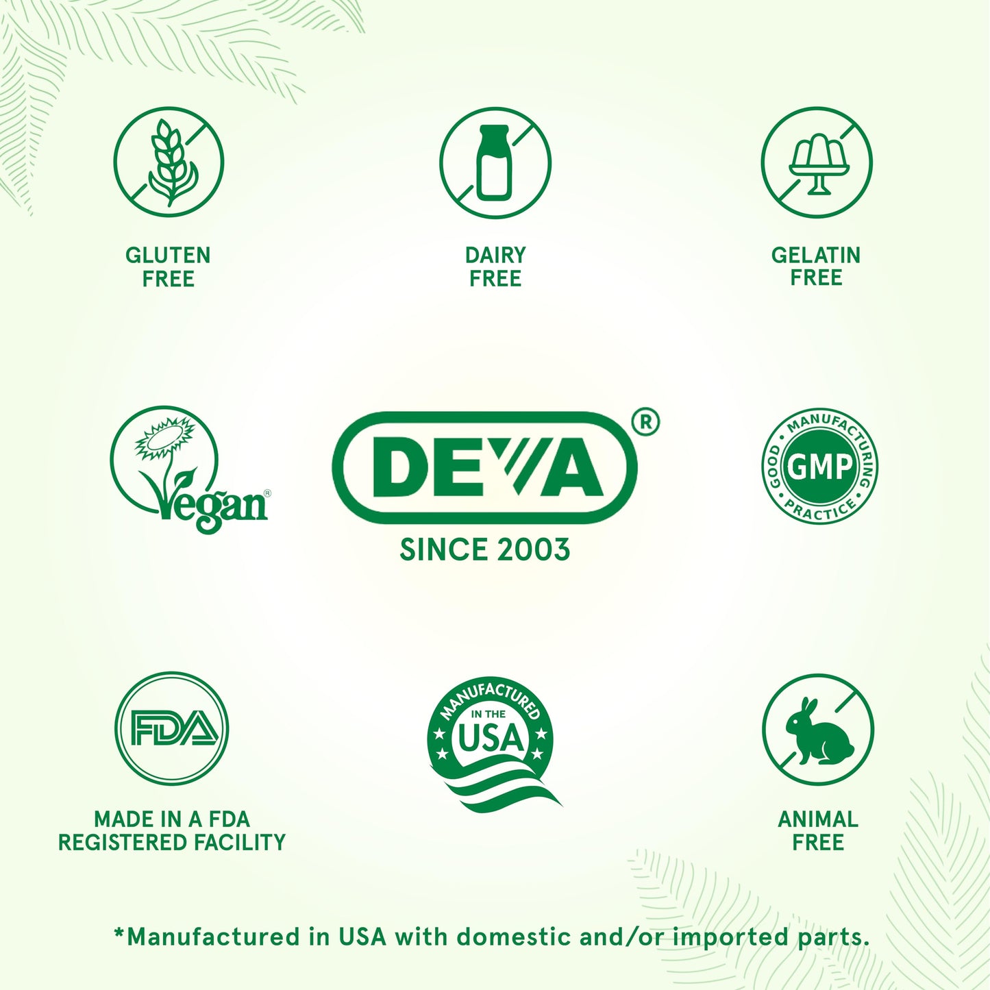 DEVA Vegan Omega-3 DHA Supplement, Once-Per-Day Softgel 200 MG, Carrageenan Free, Gelatin Free, Non-Fish, Algae Oil, Omega-3 Fatty Acids - 90 Softgels - Nirvana Guru
