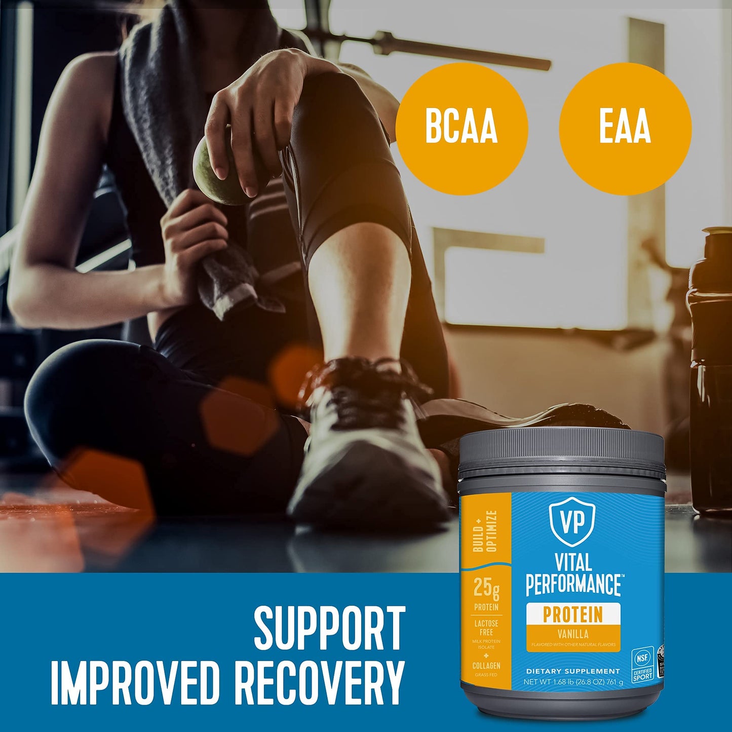 Vital Proteins Performance Powder, Collagen Peptides & Protein Isolate Powder, NSF Certified for Sport, Chocolate, 1.72lb - Nirvana Guru