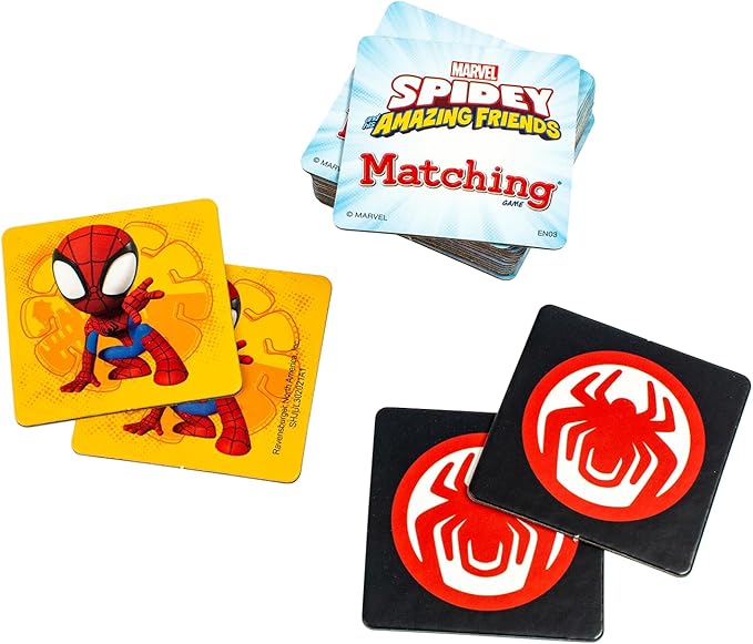 Wonder Forge Marvel Spidey and His Amazing Friends Matching Game - Memory Game for Kids Ages 3+ - Educational Fun for Toddler Boys and Girls nirvanaguru