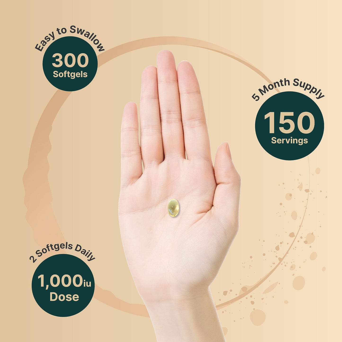 NatureBell Vitamin E Oil Softgels, 1,000 IU Per Serving, 300 Pills | Essential Antioxidant Supplements, Easily Absorbed Form – Supports Skin, Heart, & Immune Health – Non-GMO Nirvana Guru