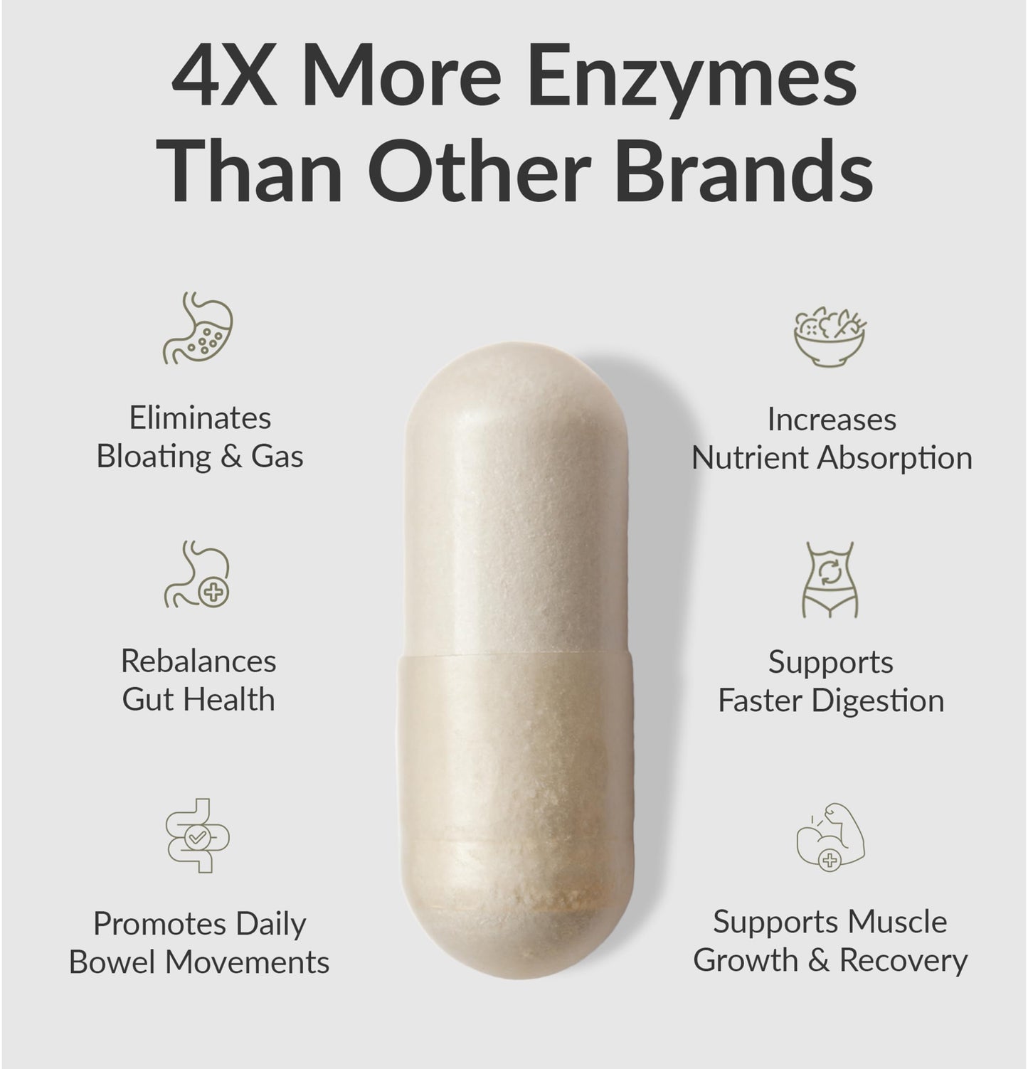 BiOptimizers MassZymes - Complete Digestive Enzymes Supplement for Gut Health - Bloating Relief for Men and Women - Lipase Amylase Bromelain Digestive Enzymes (250 Capsules) Nirvana Guru
