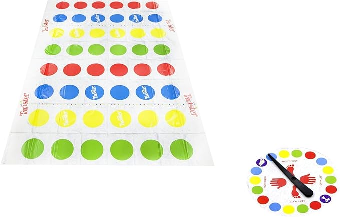 Hasbro Gaming Twister Ultimate: Bigger Mat, More Colored Spots, Family, Kids Party Game Age 6+; Compatible with Alexa (Amazon Exclusive) nirvanaguru