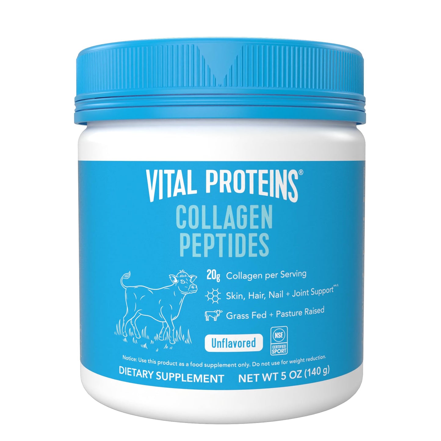 Vital Proteins Collagen Peptides Powder - Supports Hair, Nail, Skin, Bone & Joint Health, Unflavored, Collagen Protein 9.33 OZ - Nirvana Guru