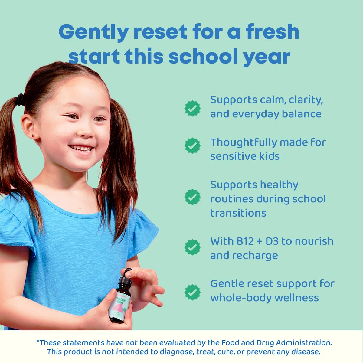 JoySpring Zeolite Drops for Kids – Natural Berry Flavor with Vitamin D3 – Supports Wellness & Everyday Vitality – 30-Day Supply Nirvana Guru