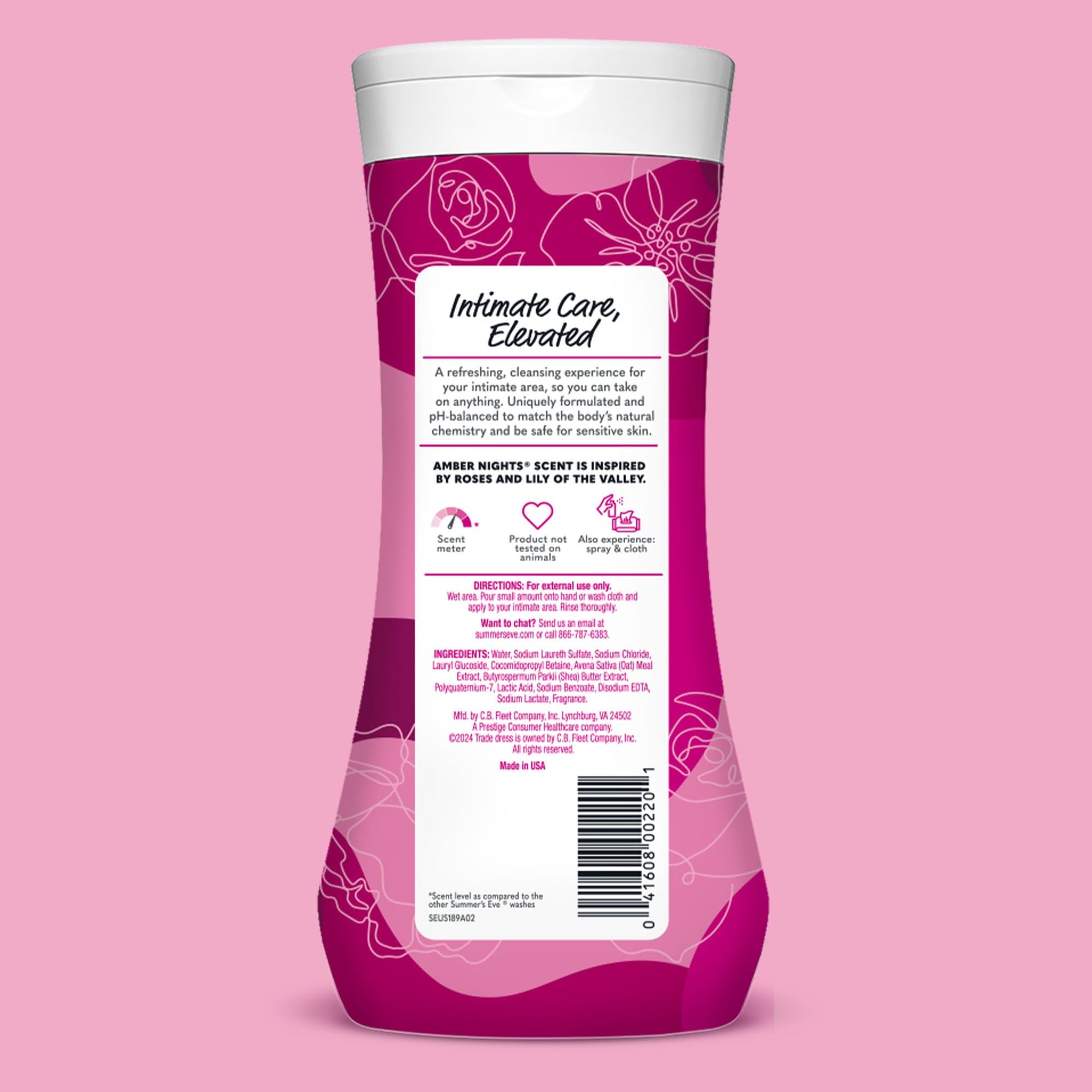 Summer's Eve, Ultimate Odor Control, Feminine Body Wash with Boric Acid, Removes Odor, Feminine Wash with pH Balance, 15 Fl Oz Nirvana Guru