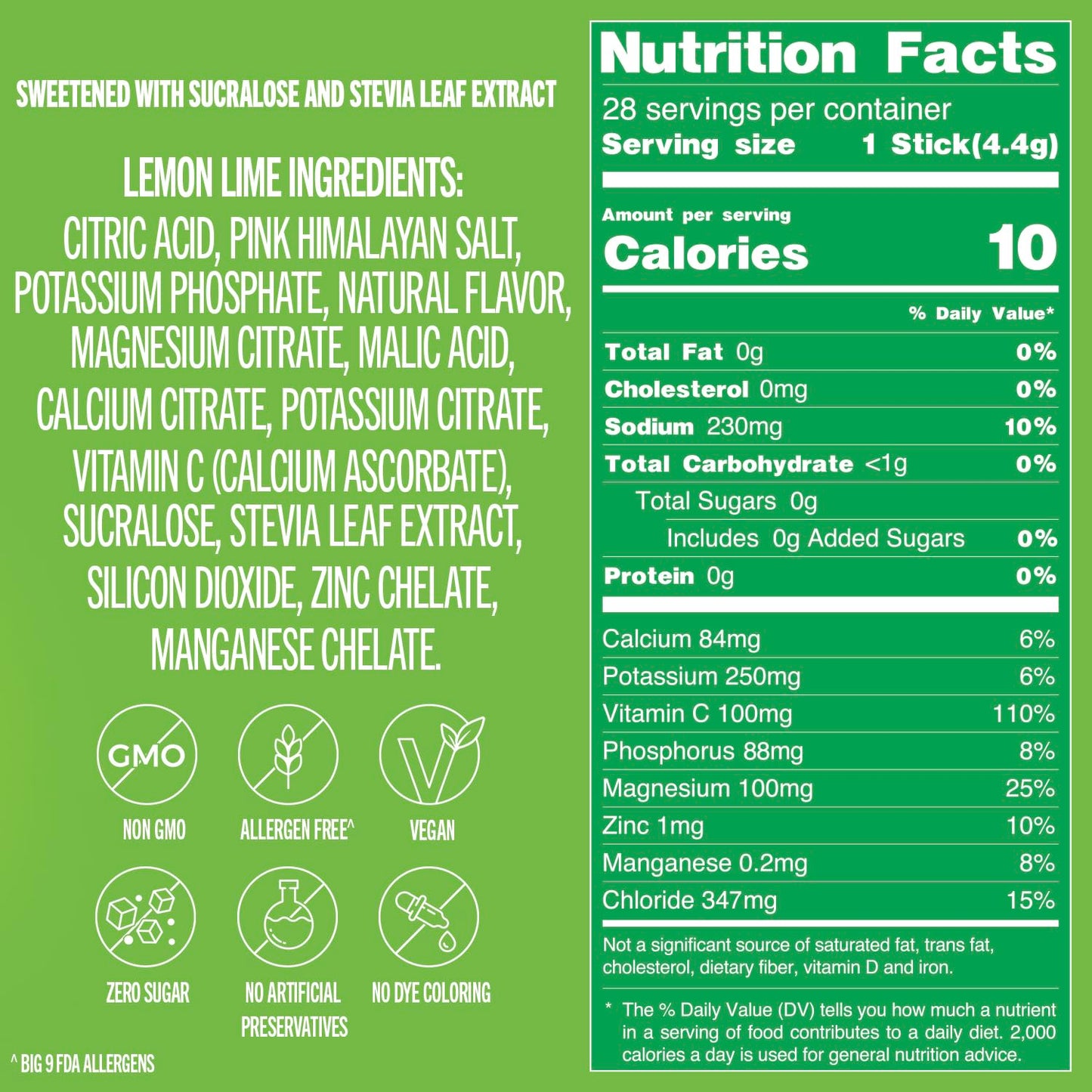 TREVI™ Sugar Free Electrolytes - Drink Mix Hydration Powder Packets - 28 Count - Variety Pack 1