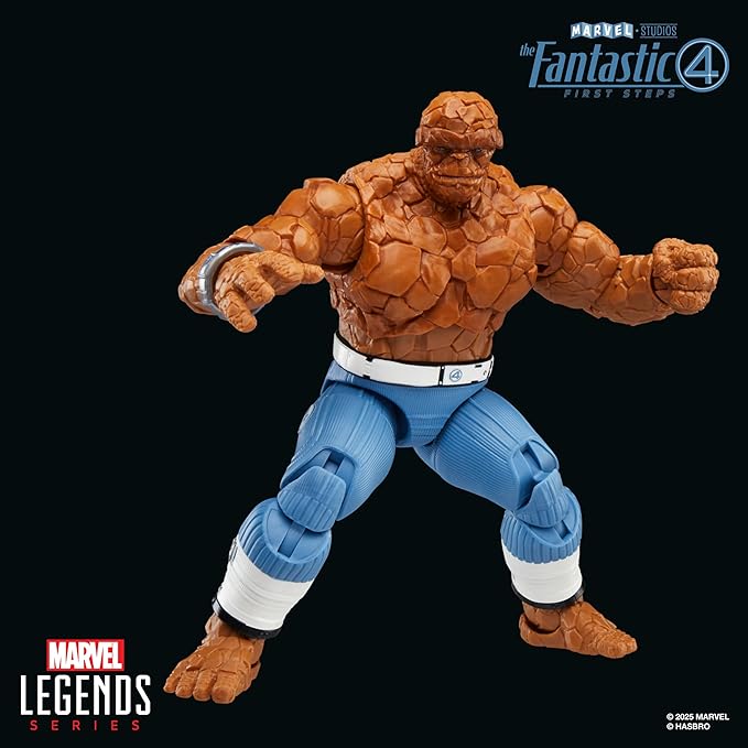 Marvel Legends Series The Thing, The Fantastic Four: First Steps Ben Grimm Movie Collectible 6 Inch Action Figure Toy nirvanaguru