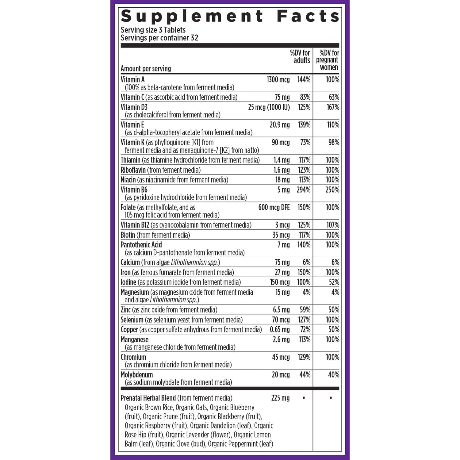 New Chapter Advanced Perfect Prenatal Vitamins, 270ct, Made with Organic, Non-GMO Ingredients for Healthy Baby & Mom - Folate (Methylfolate), Whole-Food Fermented Iron, Vitamin D3 + Ginger Nirvana Guru