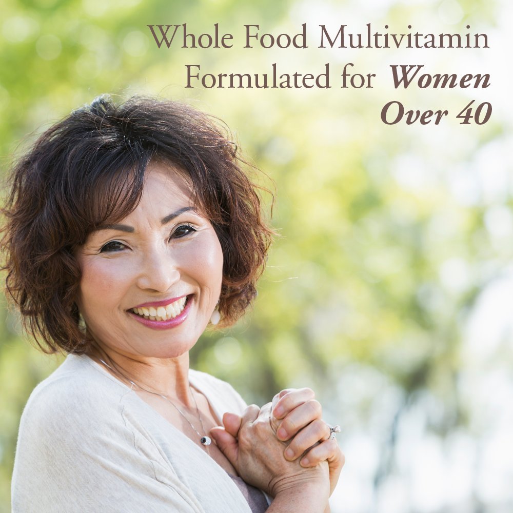 Garden of Life Organics Vitamins for Women 40 Plus - 120 Tablets, Womens Multi 40 Plus, Vegan Vitamins for Women Over 40, Hormone & Breast Health Support Blend, Whole Food Womens Multivitamin - Nirvana Guru