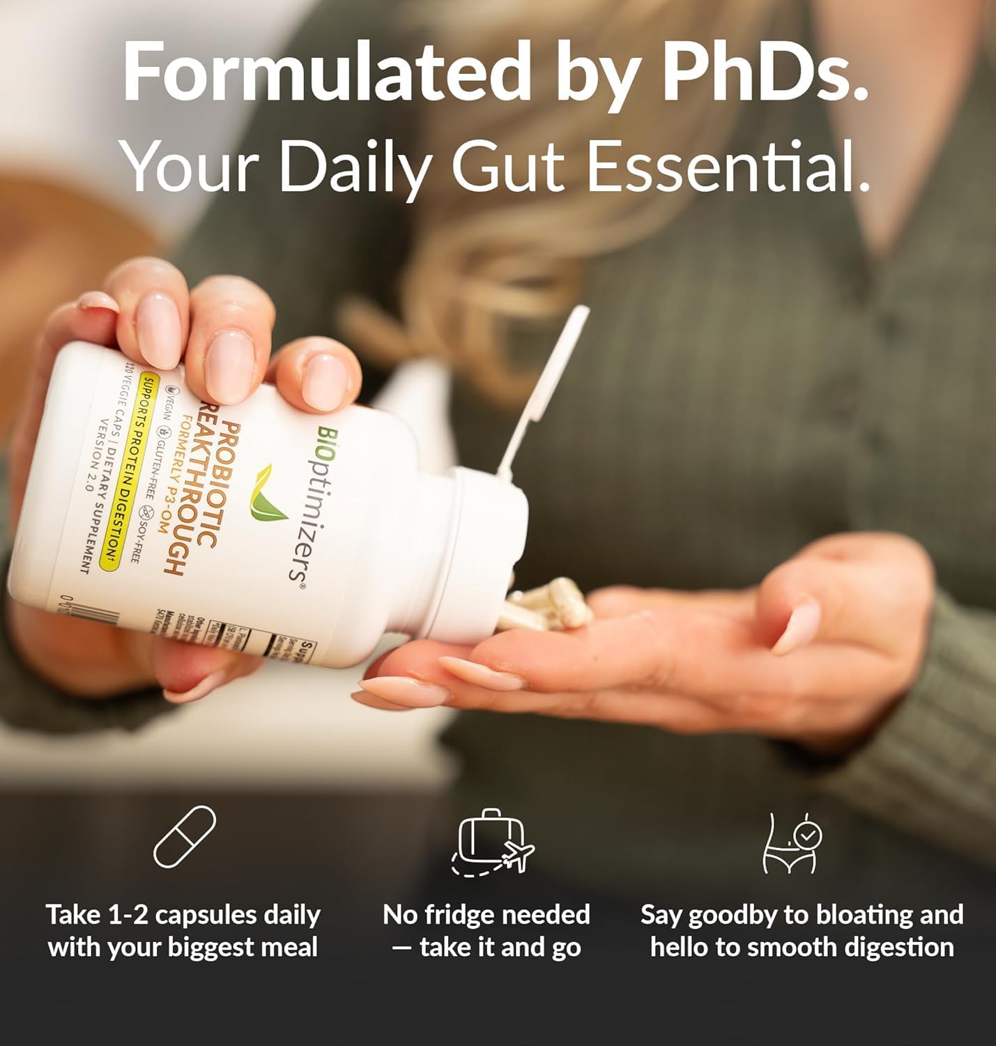 BiOptimizers - P3-OM (60 Capsules) and HCL Breakthrough (90 Capsules) Supplement Bundle Nirvana Guru