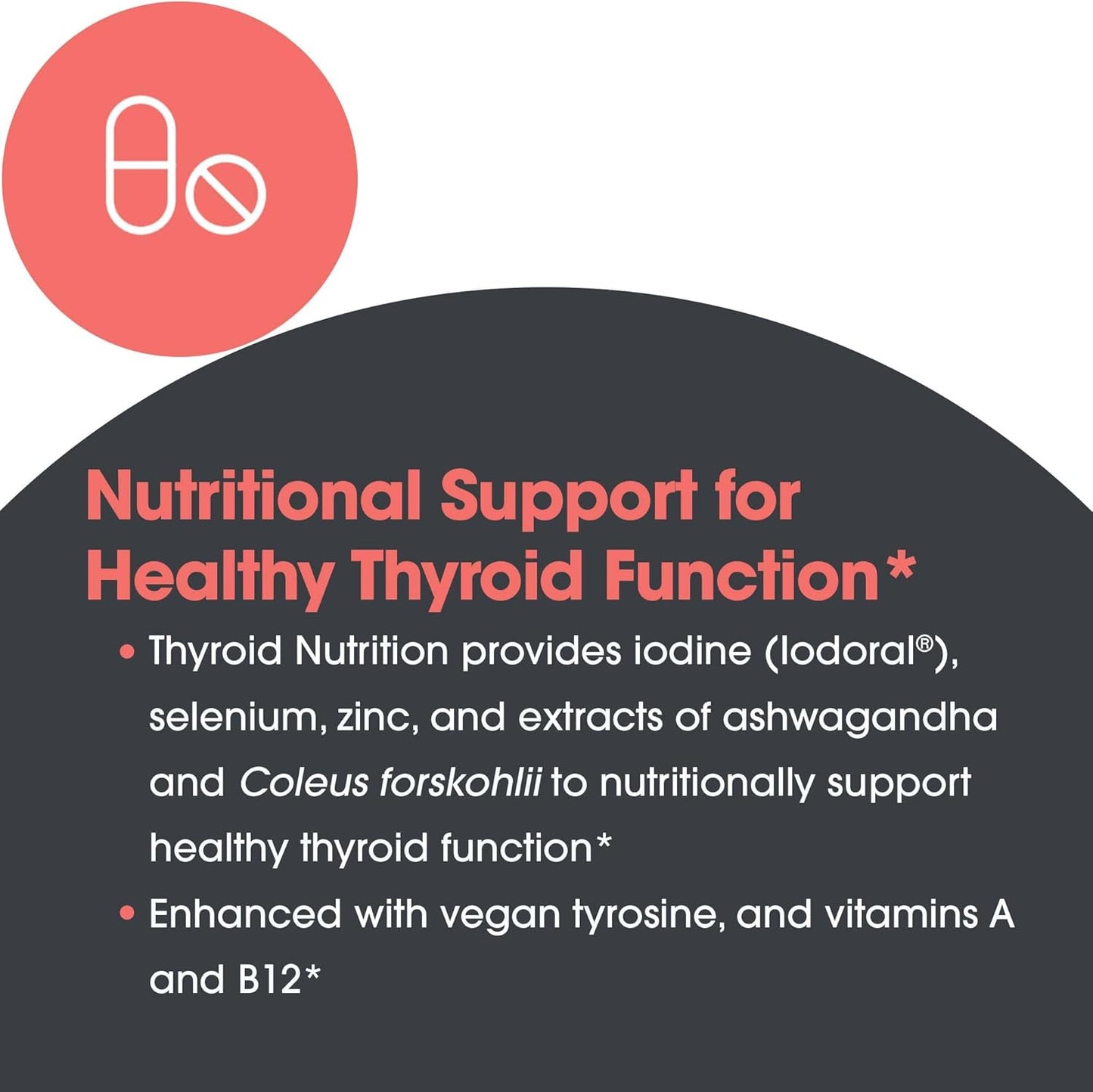 Allergy Research Group Thyroid Nutrition with Iodoral - Thyroid Support for Men & Women, Thyroid Complex Supplement, Thyroid Health, Iodine - 60 Count Nirvana Guru