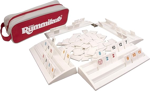 Rummikub - The Complete Original Game With Full-Size Racks and Tiles in a Durable Canvas Storage/Travel Case by Pressman - Amazon Exclusive nirvanaguru
