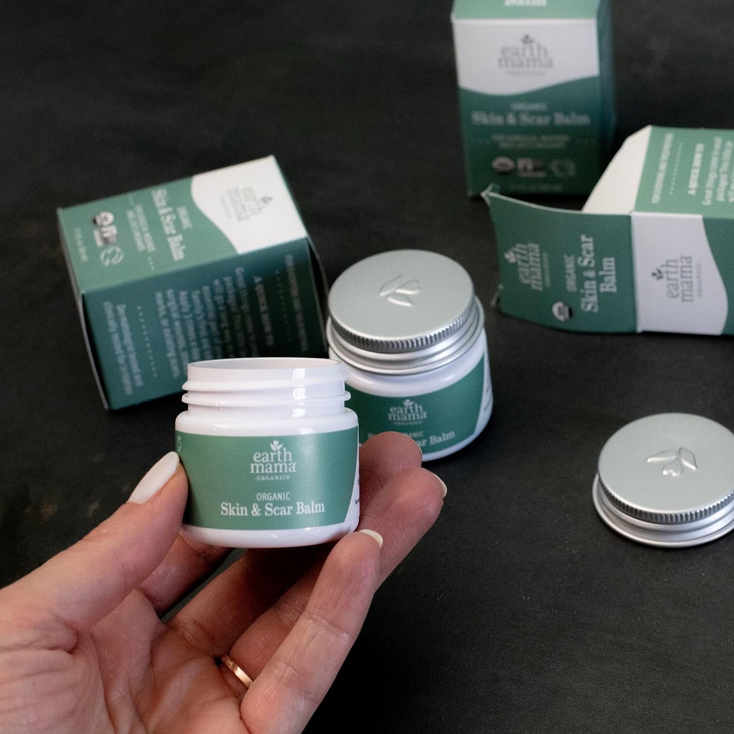 Earth Mama Organic Skin & Scar Balm |C-Section Recovery Skin Care, Pregnancy Stretch Mark Scar Cream with Organic Jojoba Oil, Tamanu Oil & Gotu Kola Nirvana Guru