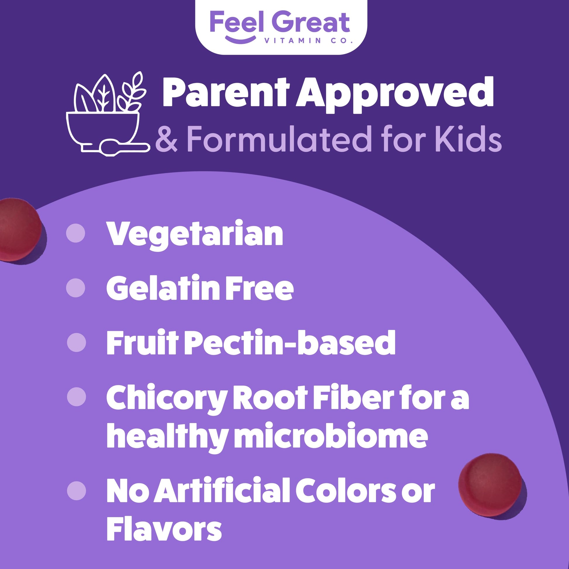 Feel Great Vitamin Co. Complete DHA Gummies for Kids | with Omega 3 6 9 + DHA, Vitamin C | Supports Healthy Brain Function, Vision & Heart Health | Gluten Free, Vegetarian | 60 Gummies Nirvana Guru