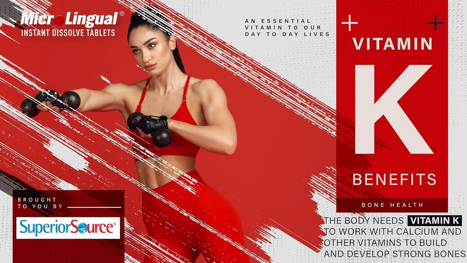 Superior Source Triple K, 3-in-1 Formula, MK-4 500 mcg, MK-7 50 mcg, K1 500 mcg, Quick Dissolve Sublingual Tablets, 30 Count, Healthy Bones and Arteries, Immune & Cardiovascular Support, Non-GMO Nirvana Guru