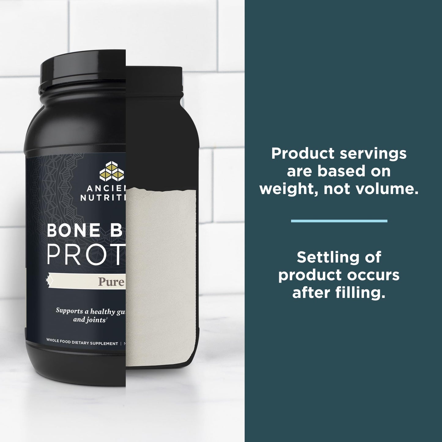 Ancient Nutrition Grass Fed, Cage Free, Bone Broth Protein Powder, 20g Protein, Hydrolyzed Collagen Peptides, Keto & Paleo Friendly, Supports Joint, Gut Health, Vanilla, 40 Servings - Nirvana Guru
