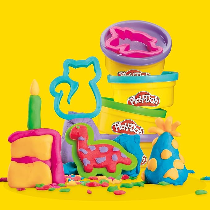Play-Doh Party Favor Pack, Bulk 24 Pack of Modeling Compound with Cutters, Classroom Supplies for Arts & Crafts, Back to School Gifts & Prize Toys for Kids, Ages 3+ Nirvana Guru