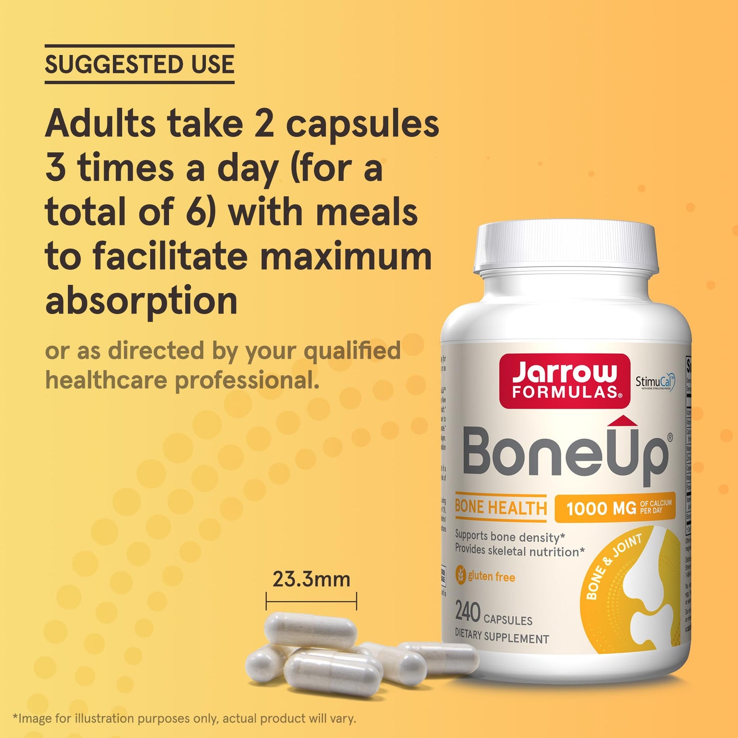 Jarrow Formulas BoneUp for Bone Density - Vitamin D3 and K2, Calcium Support, 360 Capsules, Promotes Skeletal Nutrition, Up to 60 Days Supply - Nirvana Guru