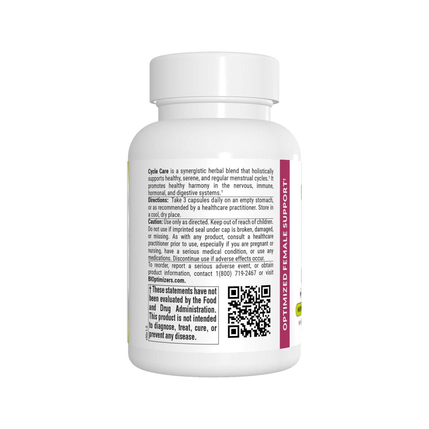 BIOptimizers - Cycle Support - Period Support Supplement for Women - Bloating and Cramping Menstrual Relief - 90 Capsules Nirvana Guru