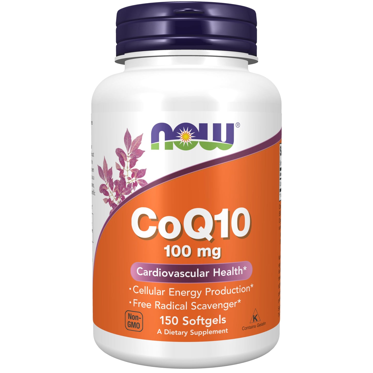 NOW Foods Supplements, CoQ10 (Coenzyme Q10) 100 mg, Pharmaceutical Grade, Cardiovascular Health*, 150 Softgels - Nirvana Guru
