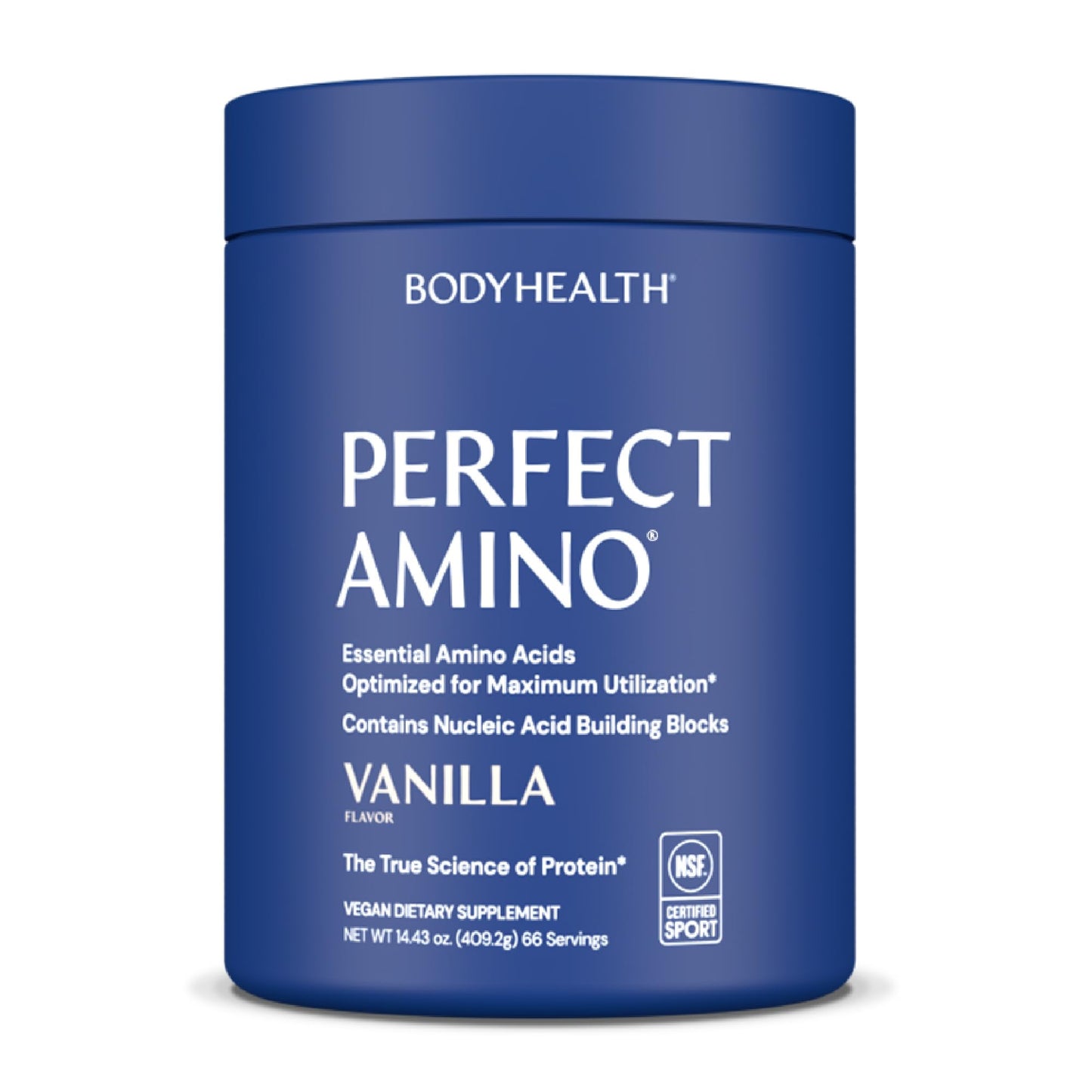 BodyHealth PerfectAmino Powder - BCAA and EAA Powder for Pre and Post Workout - Amino Acid Energy Drink for Men and Women to Support Lean Muscle and Recovery - Strawberry - 30 Servings Nirvana Guru